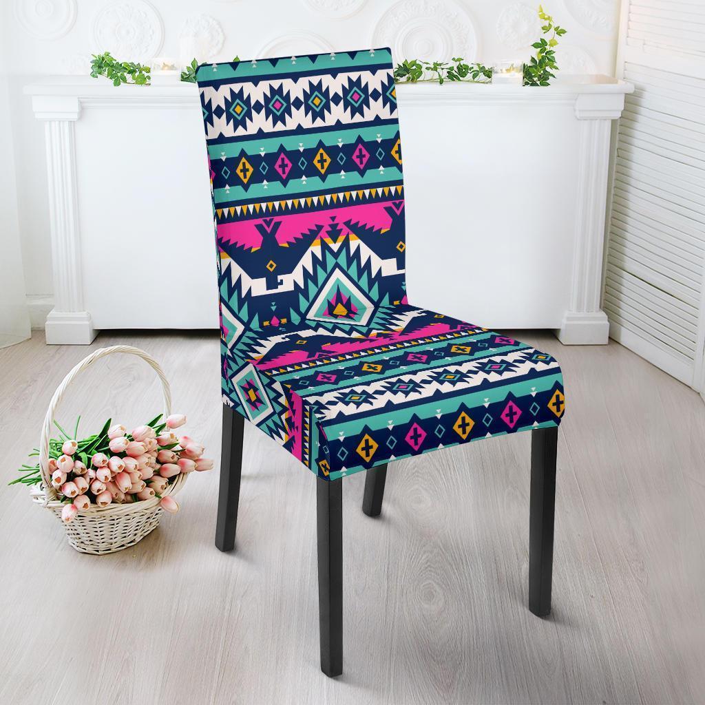 Native American Tribal Navajo Indians Aztec Print Chair Cover-grizzshop