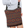 Native American Tribal Navajo Indians Aztec Print Crossbody Bags-grizzshop