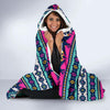 Native American Tribal Navajo Indians Aztec Print Hooded Blanket-grizzshop