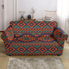 Native American Tribal Navajo Indians Aztec Print Loveseat Cover-grizzshop