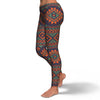 Native American Tribal Navajo Indians Aztec Print Pattern Women Leggings-grizzshop