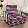 Native Aztec Armchair Cover-grizzshop