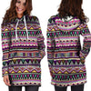 Native Aztec Hoodie Dress-grizzshop