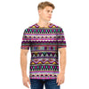 Native Aztec Men T Shirt-grizzshop