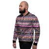 Native Aztec Men's Bomber Jacket-grizzshop