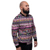 Native Aztec Men's Bomber Jacket-grizzshop