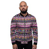 Native Aztec Men's Bomber Jacket-grizzshop