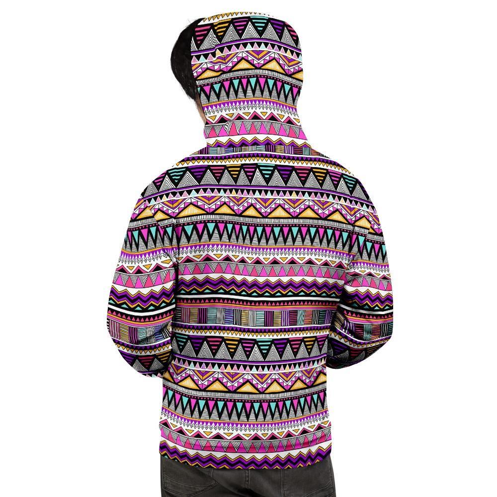 Native Aztec Men's Hoodie-grizzshop