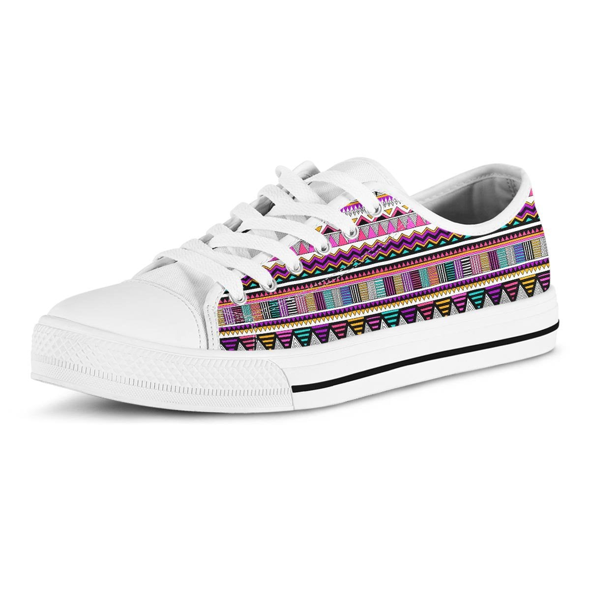 Native Aztec Men's Low Top Shoes-grizzshop