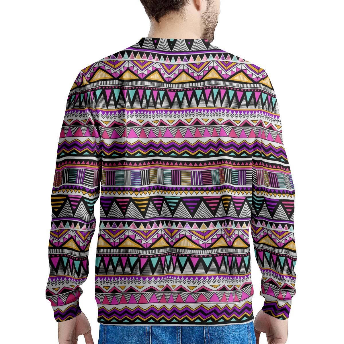 Native Aztec Men's Sweatshirt-grizzshop