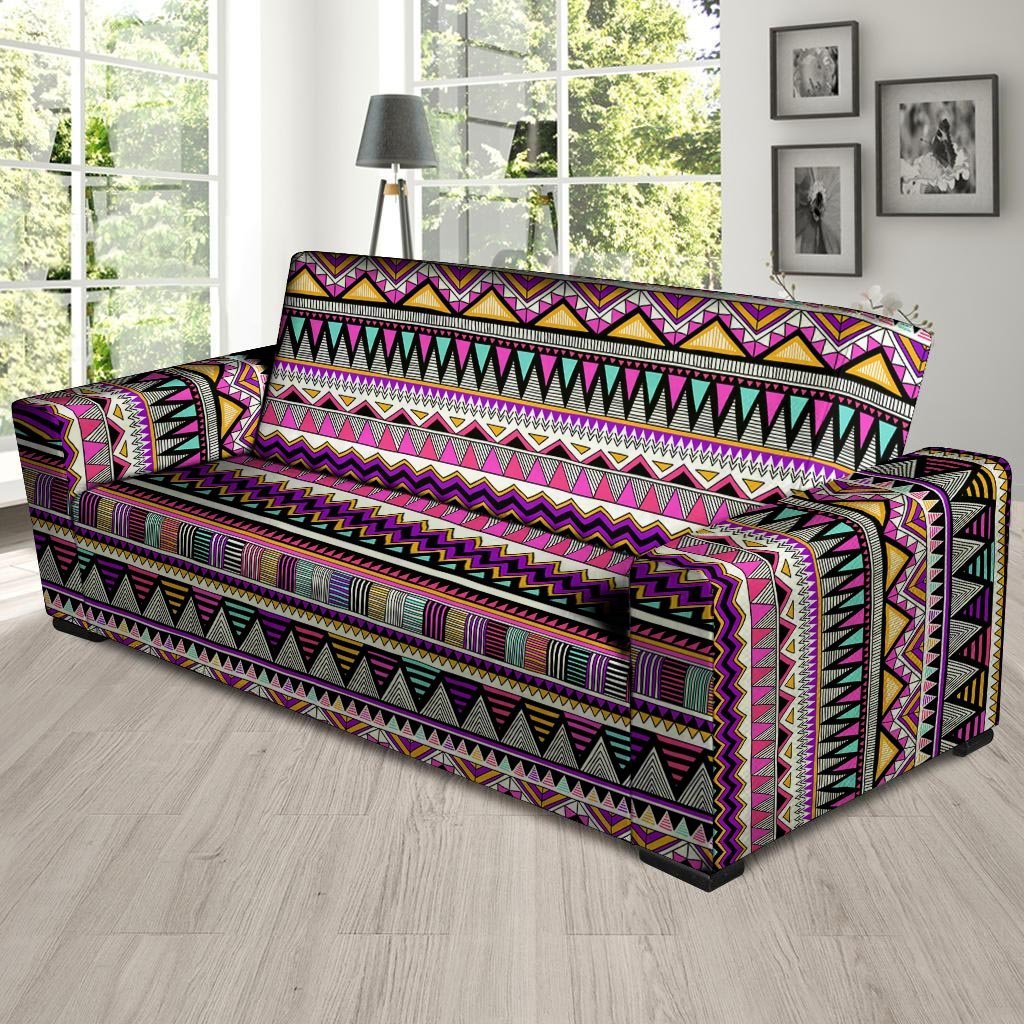 Native Aztec Sofa Cover-grizzshop