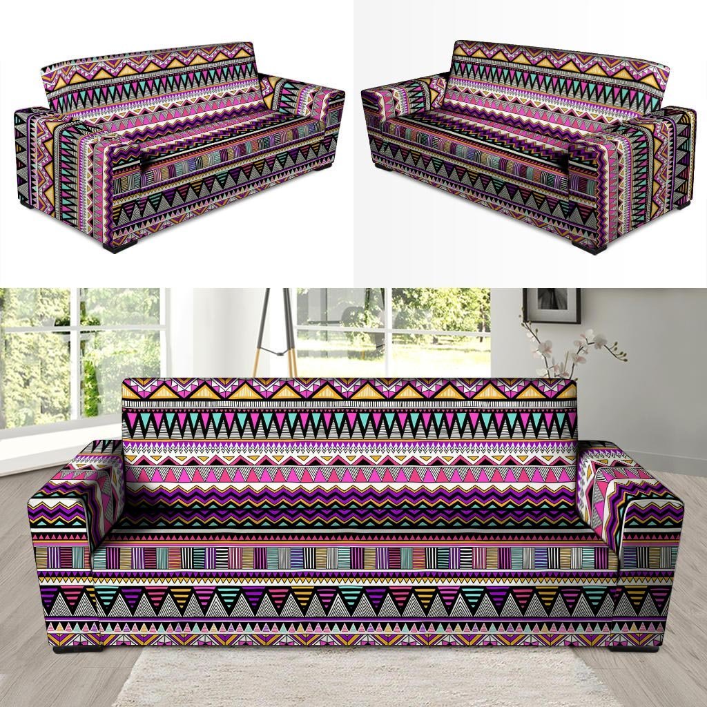 Native Aztec Sofa Cover-grizzshop