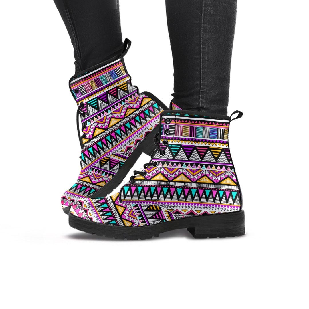 Native Aztec Women's Boots-grizzshop