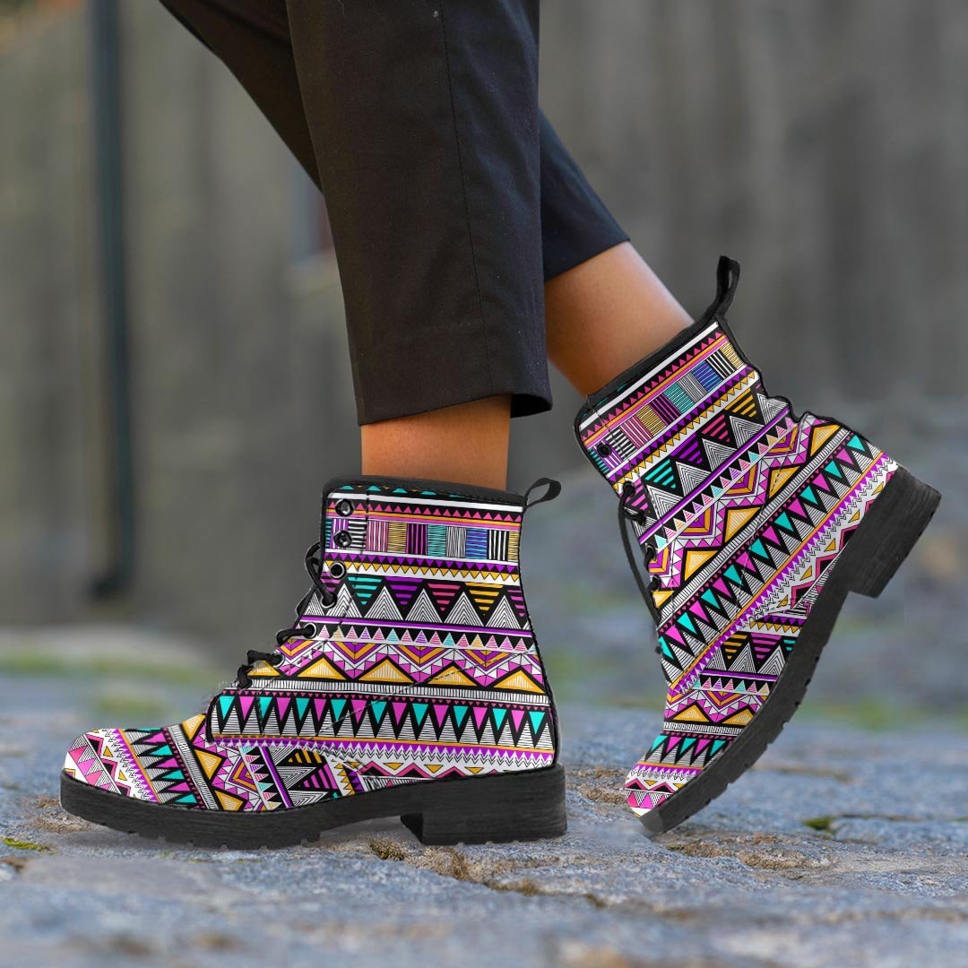 Native Aztec Women's Boots-grizzshop