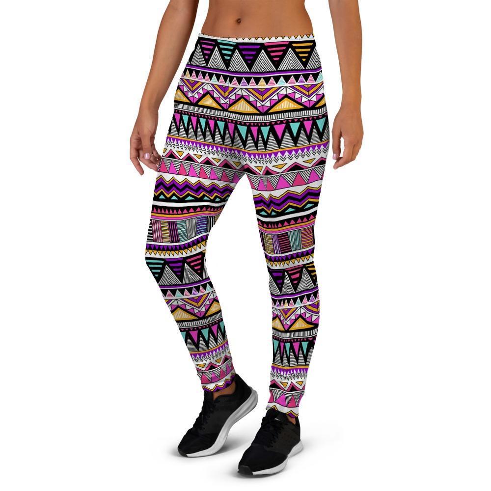 Native Aztec Women's Joggers-grizzshop