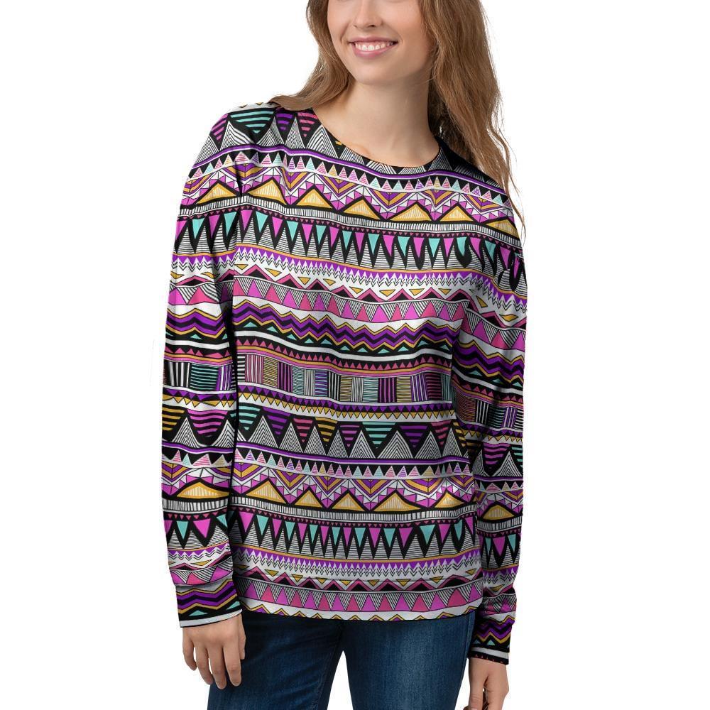 Native Aztec Women's Sweatshirt-grizzshop