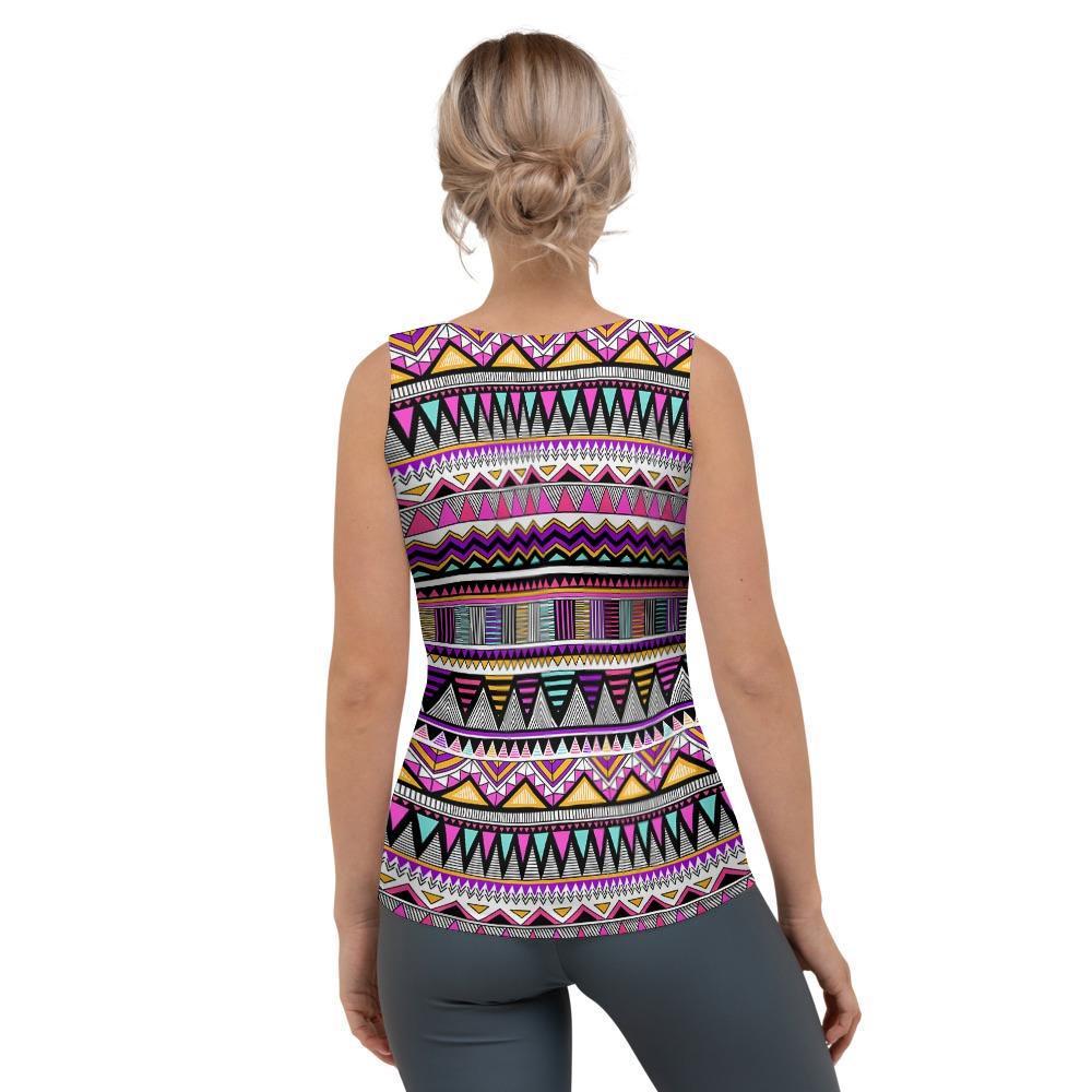 Native Aztec Women's Tank Top-grizzshop