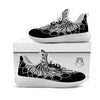 Native Indian Girl Tribal Print White Athletic Shoes-grizzshop