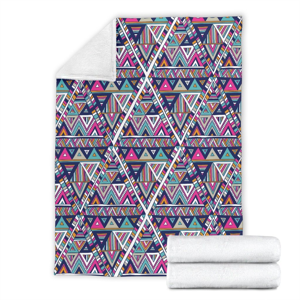 Native Navajo American Indians Aztec Tribal Print Blanket-grizzshop