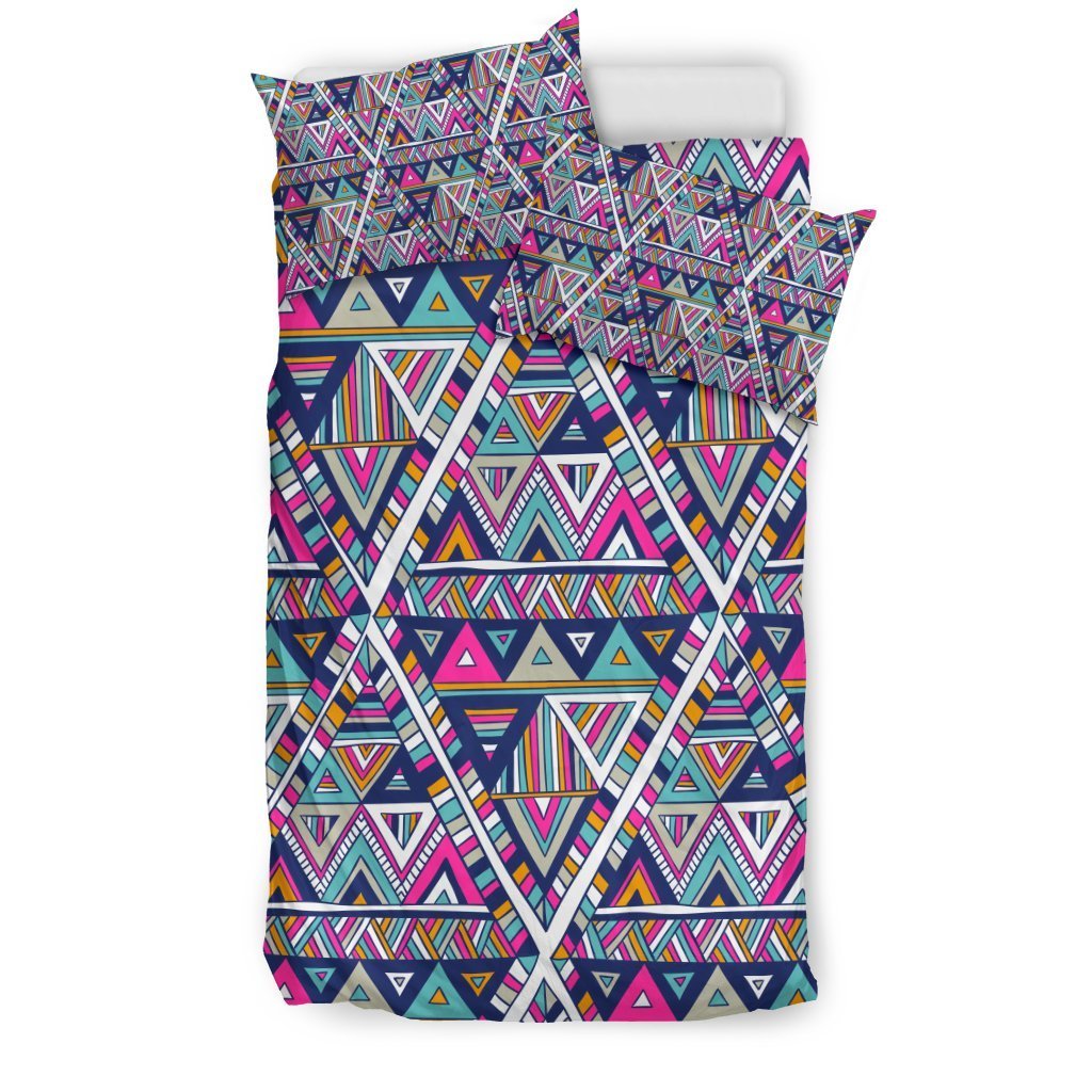 Native Navajo American Indians Aztec Tribal Print Duvet Cover Bedding Set-grizzshop
