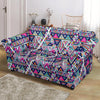 Native Navajo American Indians Aztec Tribal Print Loveseat Cover-grizzshop