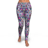 Native Navajo American Indians Aztec Tribal Print Pattern Women Leggings-grizzshop