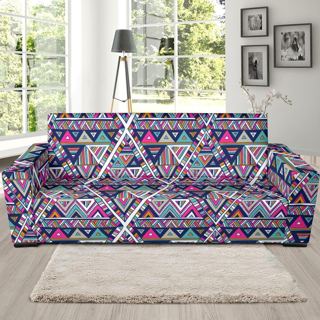 Native Navajo American Indians Aztec Tribal Print Sofa Covers-grizzshop