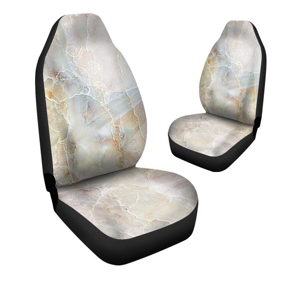 Natural Brown Marble Car Seat Covers-grizzshop