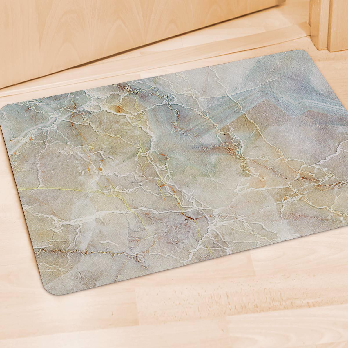 Natural Brown Marble Door Mat-grizzshop