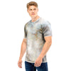 Natural Brown Marble Men T Shirt-grizzshop