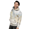 Natural Brown Marble Men's Hoodie-grizzshop