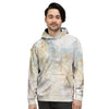 Natural Brown Marble Men's Hoodie-grizzshop