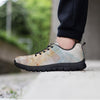 Natural Brown Marble Men's Sneakers-grizzshop