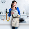 Natural Brown Marble Women's Apron-grizzshop