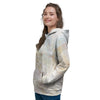 Natural Brown Marble Women's Hoodie-grizzshop