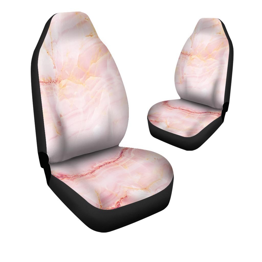 Natural Pink Marble Car Seat Covers-grizzshop