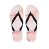 Natural Pink Marble Men's Flip Flops-grizzshop