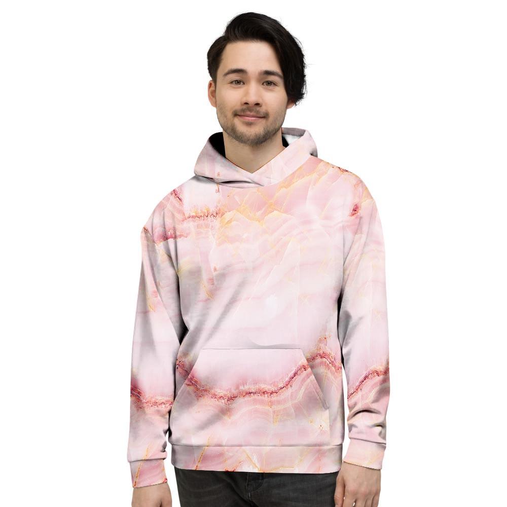 Pink shop marble hoodie