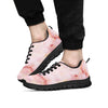 Natural Pink Marble Men's Sneakers-grizzshop