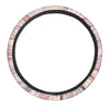 Natural Pink Marble Steering Wheel Cover-grizzshop