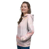 Natural Pink Marble Women's Hoodie-grizzshop