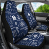 Load image into Gallery viewer, Nautical Anchor Print Pattern Universal Fit Car Seat Cover-grizzshop