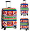 Navajo Aztec Tribal Native Indians American Print Elastic Luggage Cover-grizzshop