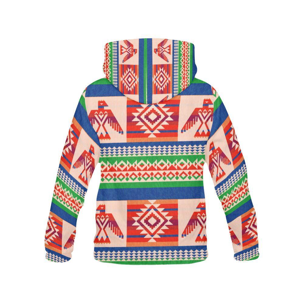 Navajo Aztec Tribal Native Indians American Print Men Pullover Hoodie-grizzshop