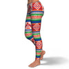 Navajo Aztec Tribal Native Indians American Print Pattern Women Leggings-grizzshop