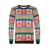 Navajo Aztec Tribal Native Indians American Print Women Crewneck Sweatshirt-grizzshop