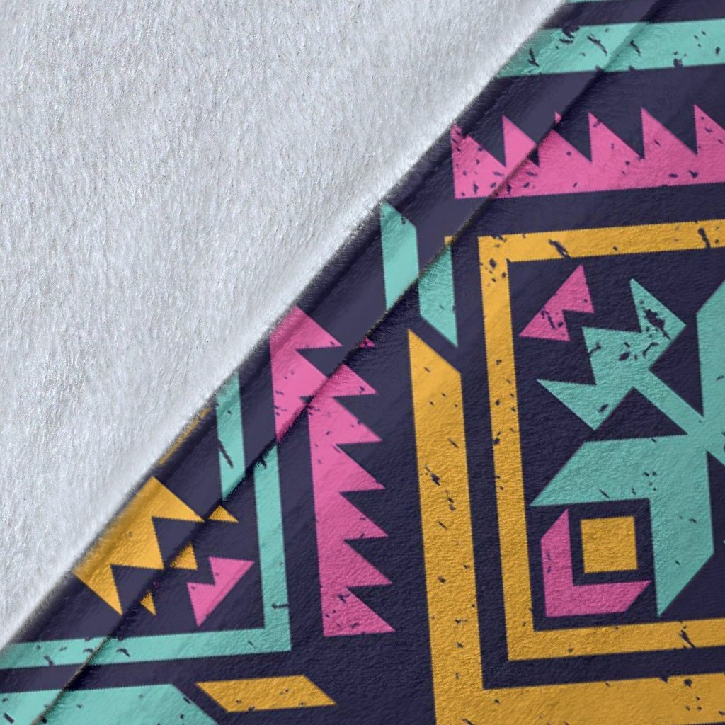 Navajo Indians Aztec Tribal Native American Print Blanket-grizzshop