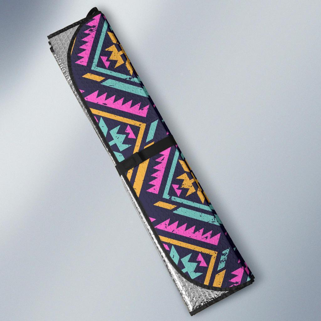 Navajo Indians Aztec Tribal Native American Print Car Sun Shade-grizzshop