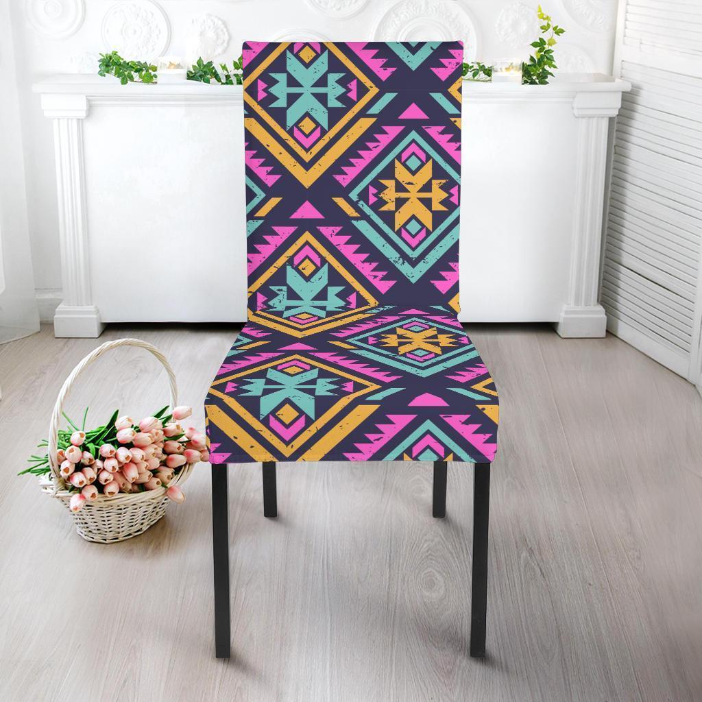 Navajo Indians Aztec Tribal Native American Print Chair Cover-grizzshop