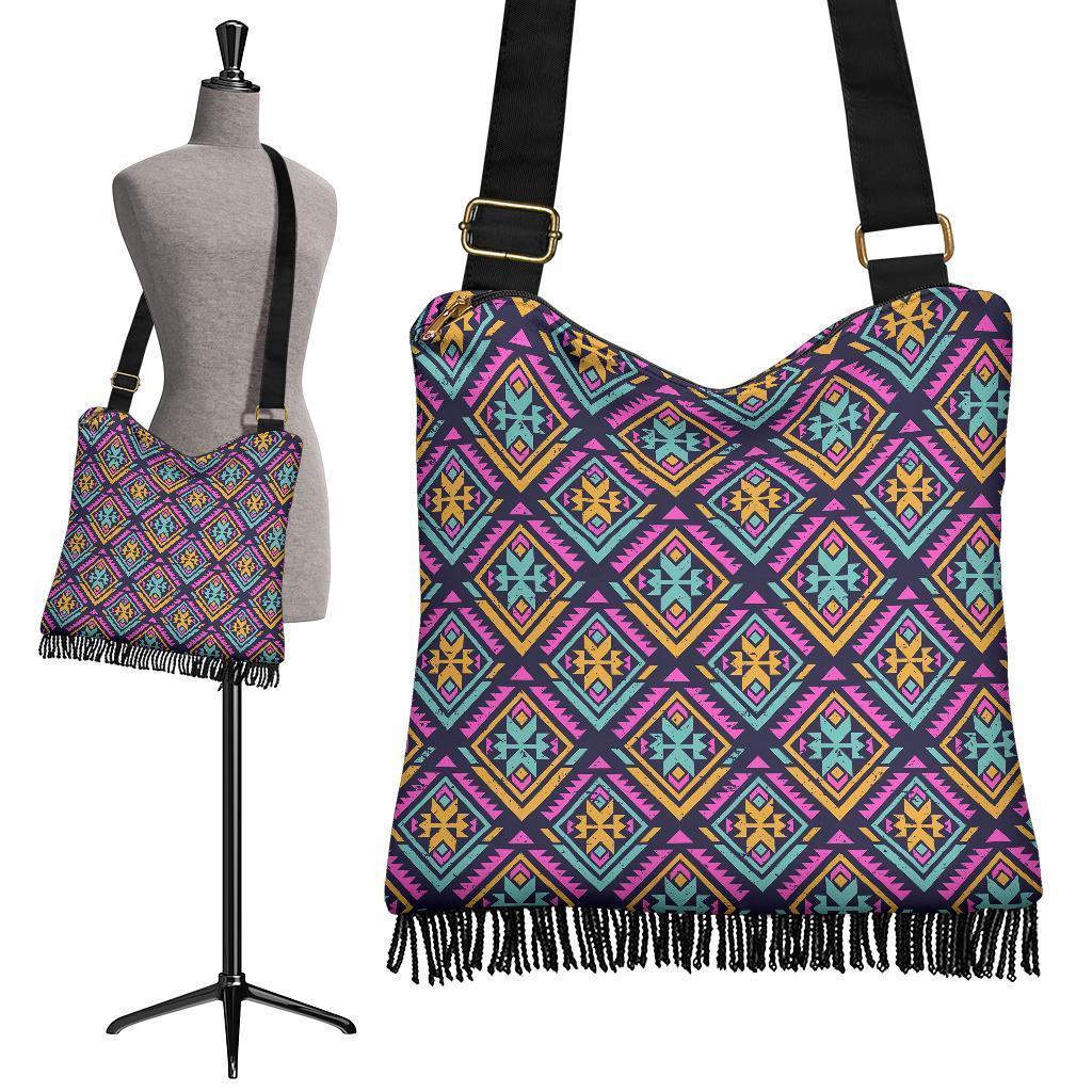 Navajo Indians Aztec Tribal Native American Print Crossbody Bags-grizzshop